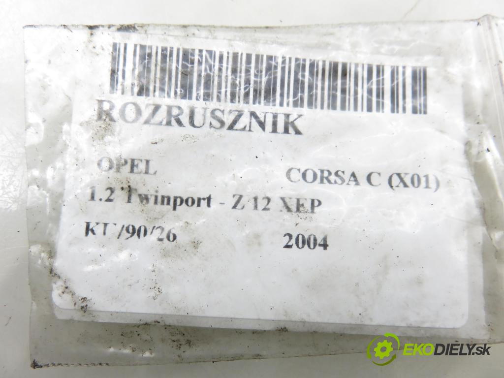 OPEL CORSA C (X01) HB 2004 59,00 1.2 16V Twinport 80 - Z 12 XEP 1229,00 Štartér 229519 (Štartér)