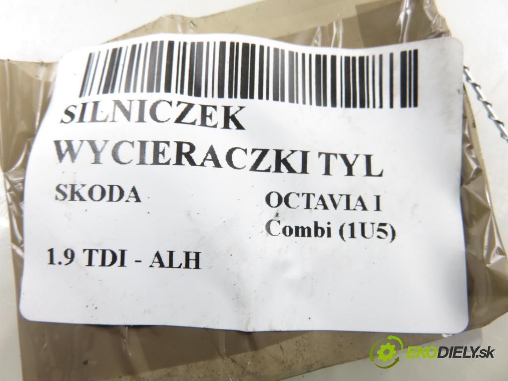 SKODA OCTAVIA I Combi (1U5) KOMBI 2003 66,00 1.9 TDI 90 - ALH 1896,00 motorek stěrače ZADNÍ: 1U9955711