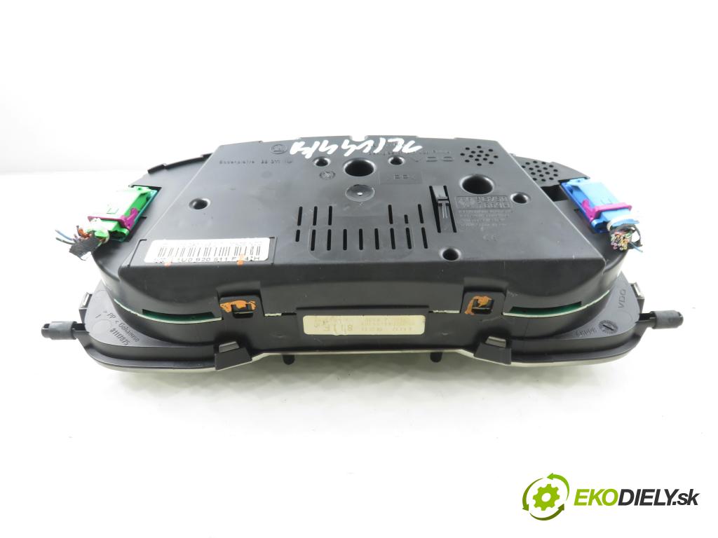 SKODA OCTAVIA I Combi (1U5) KOMBI 2003 66,00 1.9 TDI 90 - ALH 1896,00 prístrojovka elektrický 1U0920811F