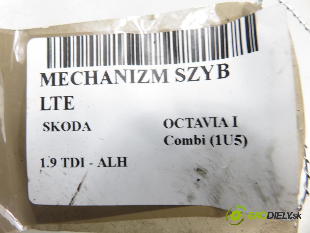 SKODA OCTAVIA I Combi (1U5) KOMBI 2003 66,00 1.9 TDI 90 - ALH 1896,00 Mechanizmus okien