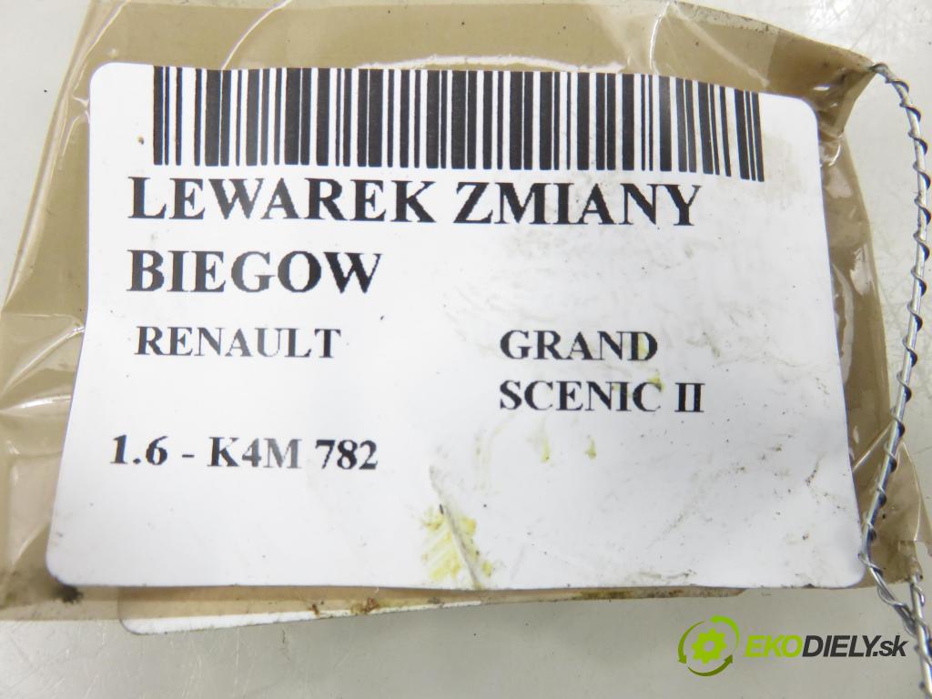 RENAULT GRAND SCENIC II (JM0/1_) VAN 2005 83,00 1.6 - K4M 782 1598,00 ZVEDÁK: 8200520084