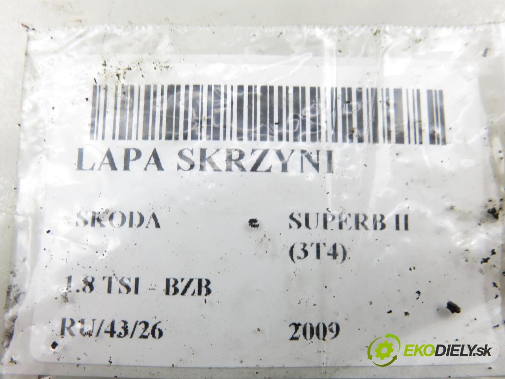 SKODA SUPERB II (3T4) LIFTBACK 2009 118,00 1.8 TSI - BZB 1798,00 Uchytenie prevodovky 1K0199117AP