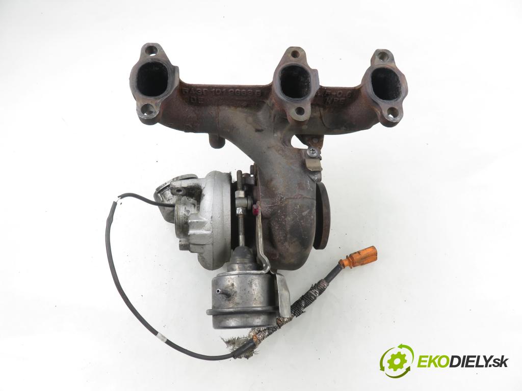 VW POLO (9N_) HB 2008 59,00 1.4 TDI - BNV 1422,00 RYCHLONABÍJEČKA: 045253019J (Kompletní turbodmychadlo)