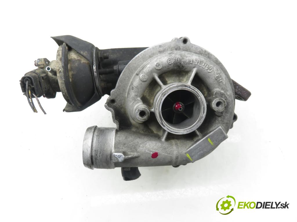 FORD S-MAX (WA6) MINIVAN 2006 103,00 2.0 TDCi - QXWA 1997,00 RYCHLONABÍJEČKA: 9658726580 (Kompletní turbodmychadlo)