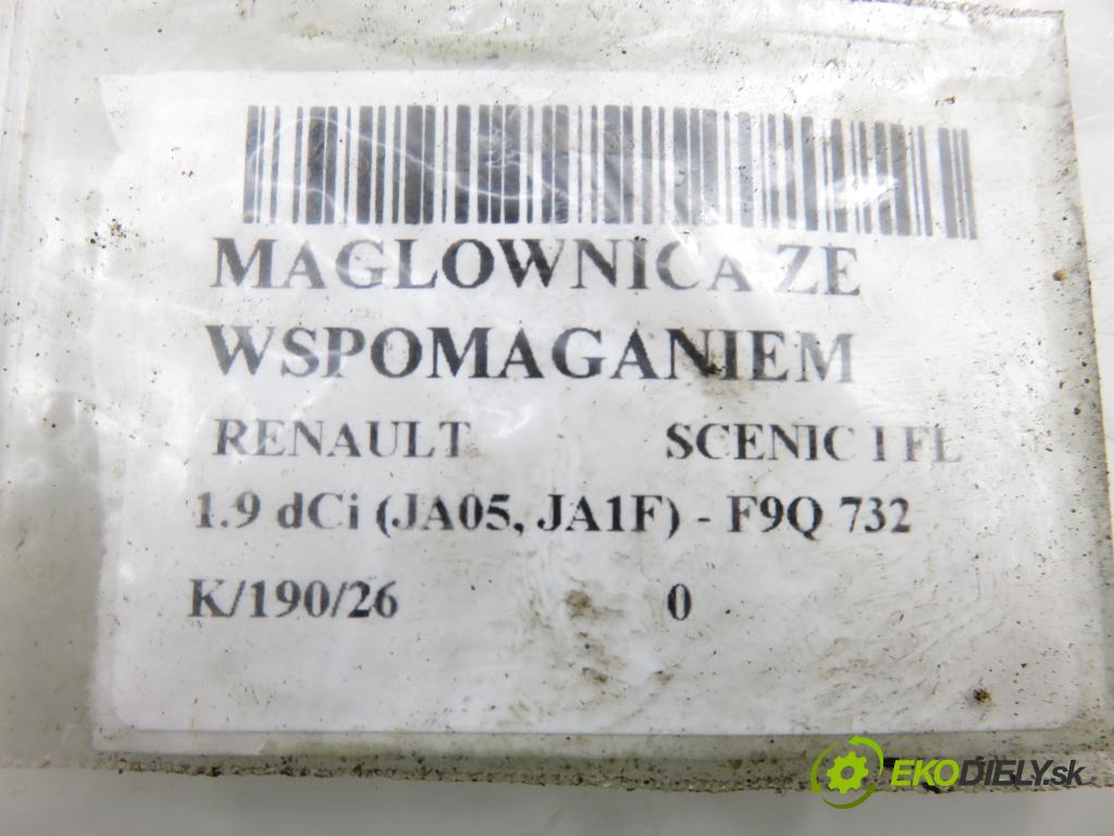 RENAULT SCENIC I (JA0/1_) MINIVAN 2001 75,00 1.9 dCi 102 - F9Q 732 1870,00 řízení ZE posilovačem 6820000021