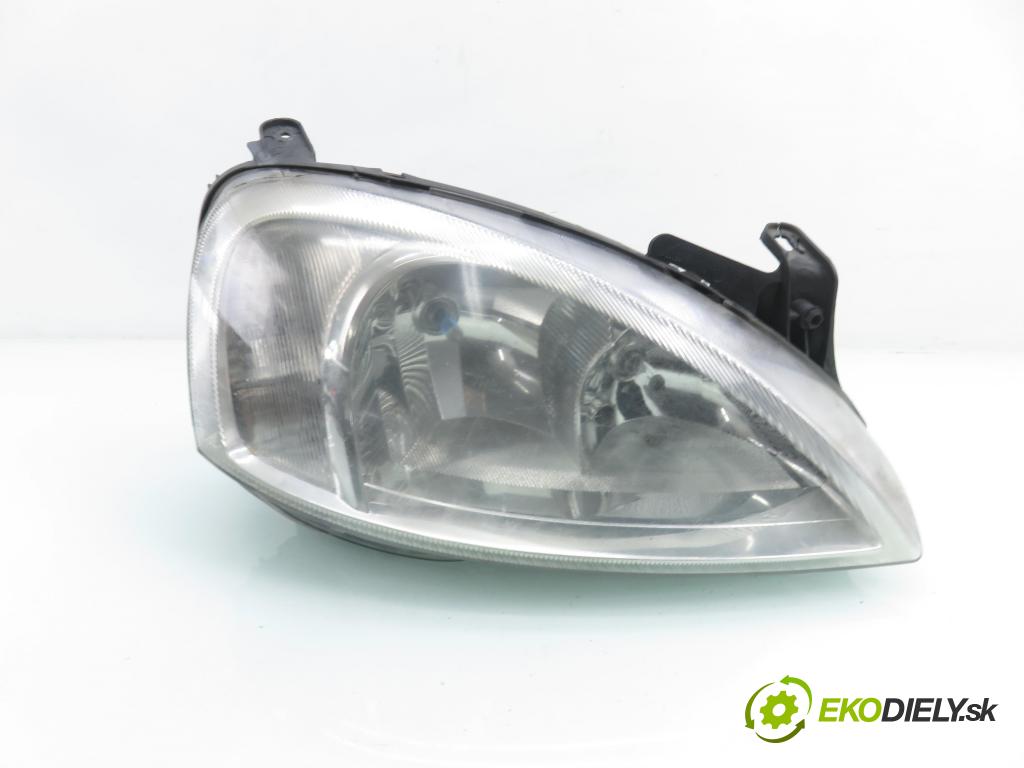 OPEL CORSA C (X01) HB 2004 59,00 1.2 16V Twinport 80 - Z 12 XEP 1229,00 světlo PP 0301172204