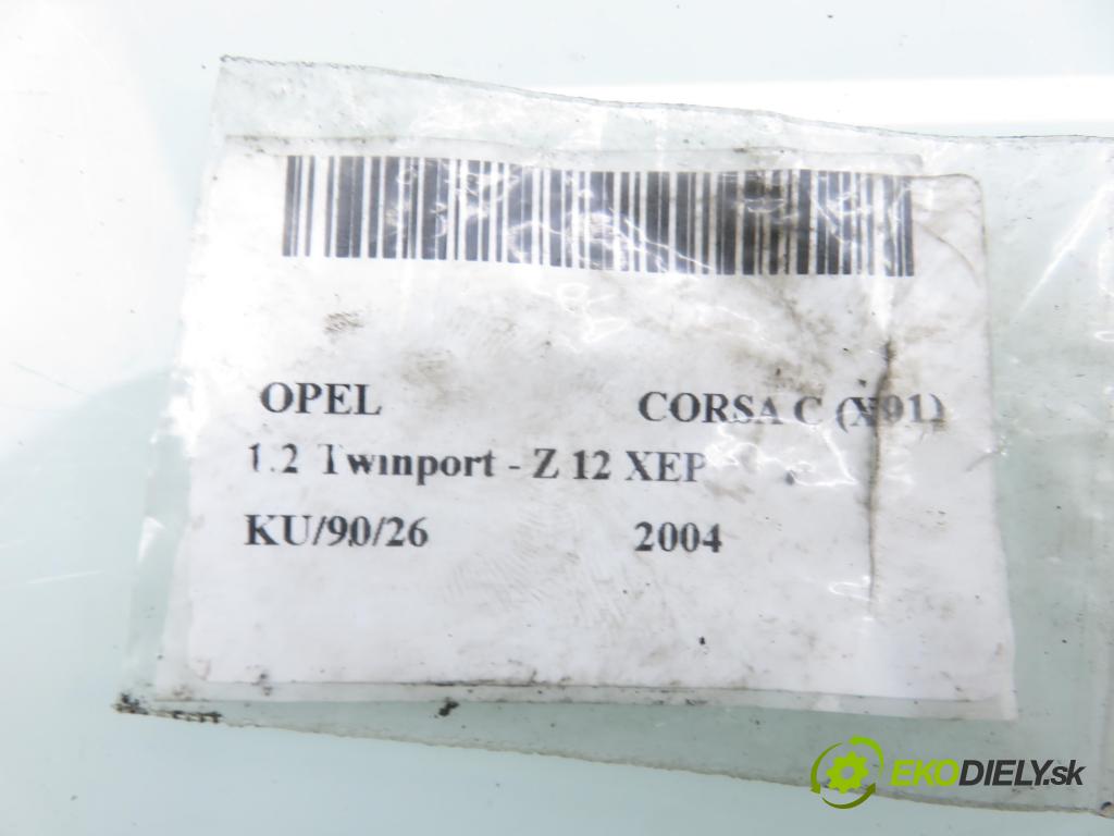OPEL CORSA C (X01) HB 2004 59,00 1.2 16V Twinport 80 - Z 12 XEP 1229,00 Riadiaca jednotka Motor 0261208253 ; 55352622