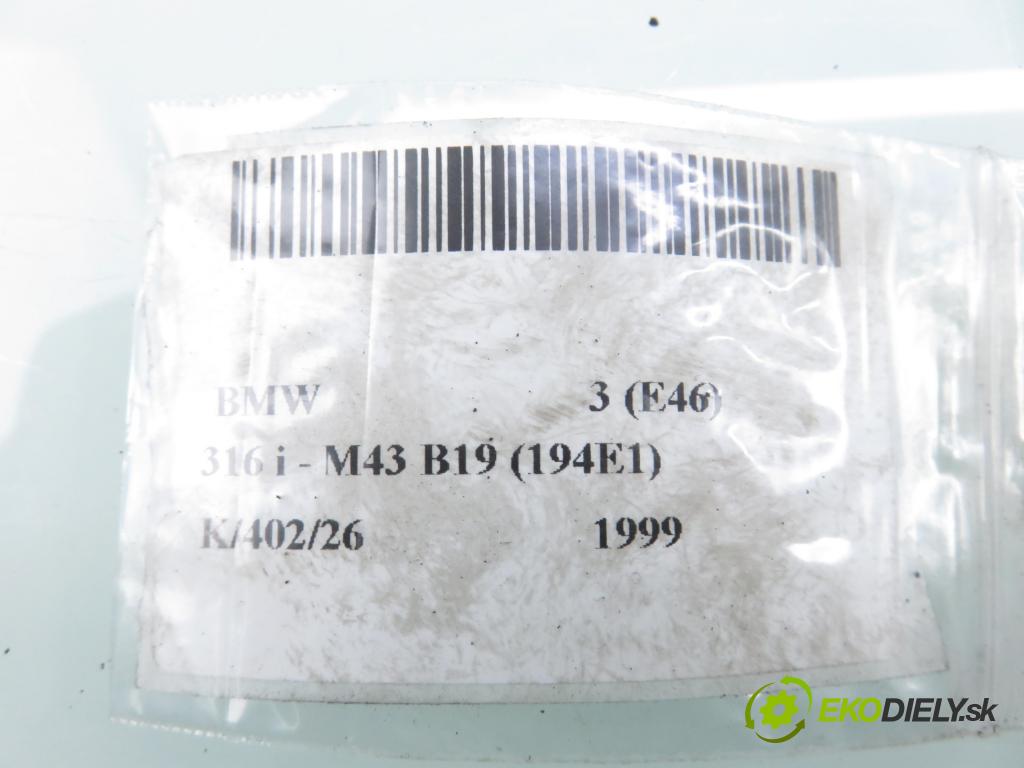 BMW 3 (E46) SEDAN 1999 77,00 316 i 105 - M43 B19 (194E1) 1895,00 PAKA/ŘAZENÍ/SADA: 8376444 ; 8363664 ; 8363662