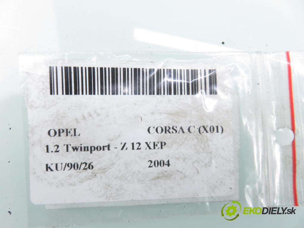 OPEL CORSA C (X01) HB 2004 59,00 1.2 16V Twinport 80 - Z 12 XEP 1229,00 váha vzduchu vzduchu F00C2G2059