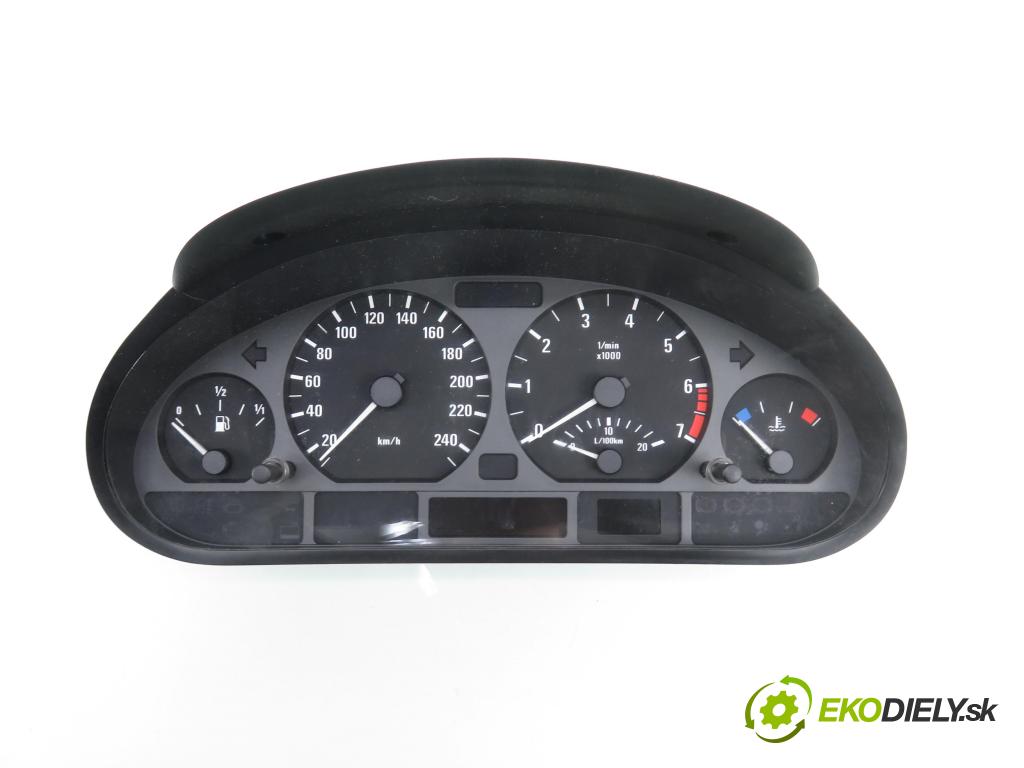 BMW 3 (E46) SEDAN 1999 77,00 316 i 105 - M43 B19 (194E1) 1895,00 Prístrojovka elektrický 6901922 ; 0263606217