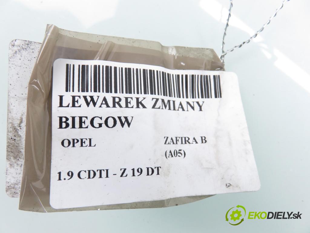 OPEL ZAFIRA B (A05) MINIVAN 2005 88,00 1.9 CDTI 8V 120 - Z 19 DT 1910,00 ZVEDÁK: