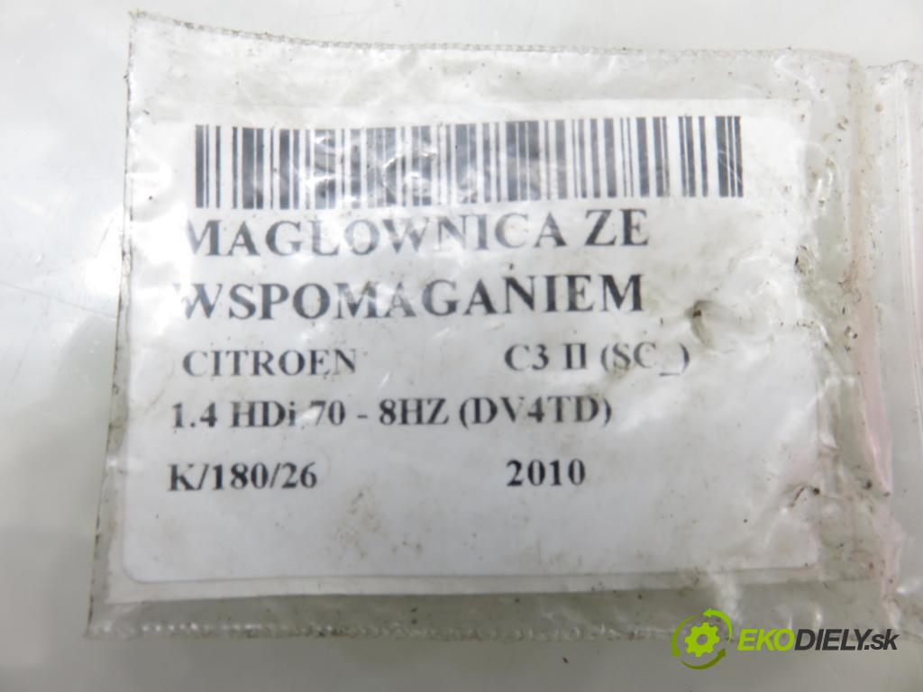 CITROEN C3 II (SC_) HB 2010 50,00 1.4 HDi 8V 70 - 8HZ (DV4TD) 1398,00 řízení ZE posilovačem 28161435