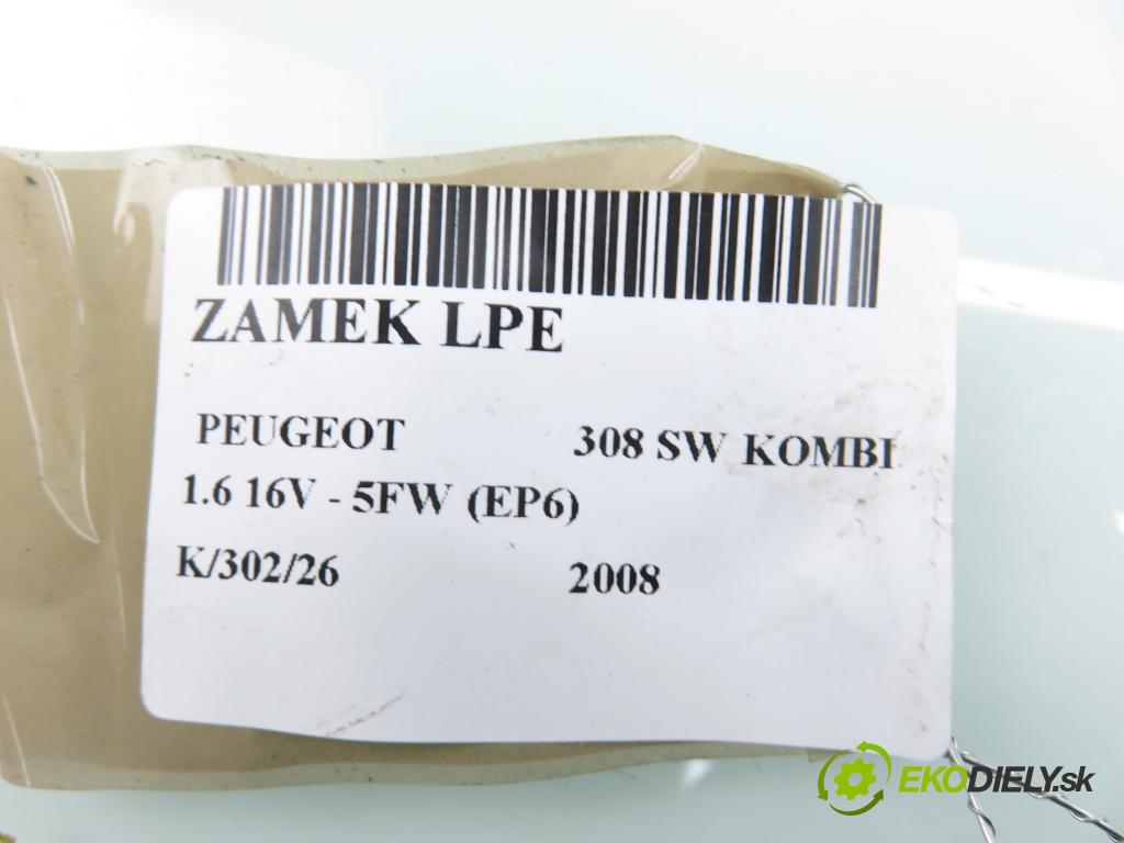 PEUGEOT 308 SW KOMBI 2008 88,00 1.6 16V - 5FW (EP6) 1598,00 zámok 567148