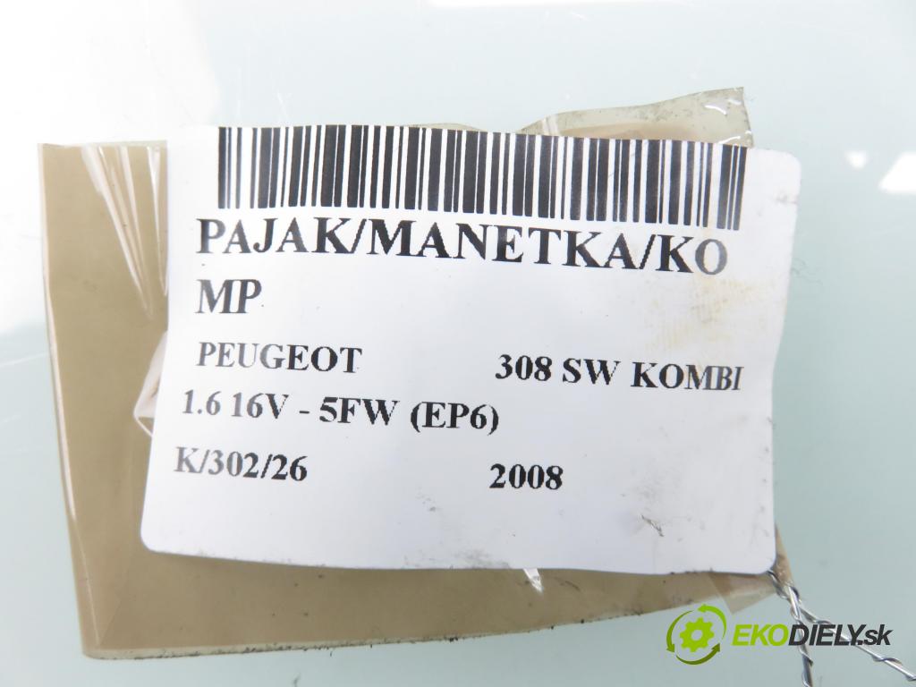 PEUGEOT 308 SW KOMBI 2008 88,00 1.6 16V - 5FW (EP6) 1598,00 PAKA/ŘAZENÍ/SADA: 96652983XT