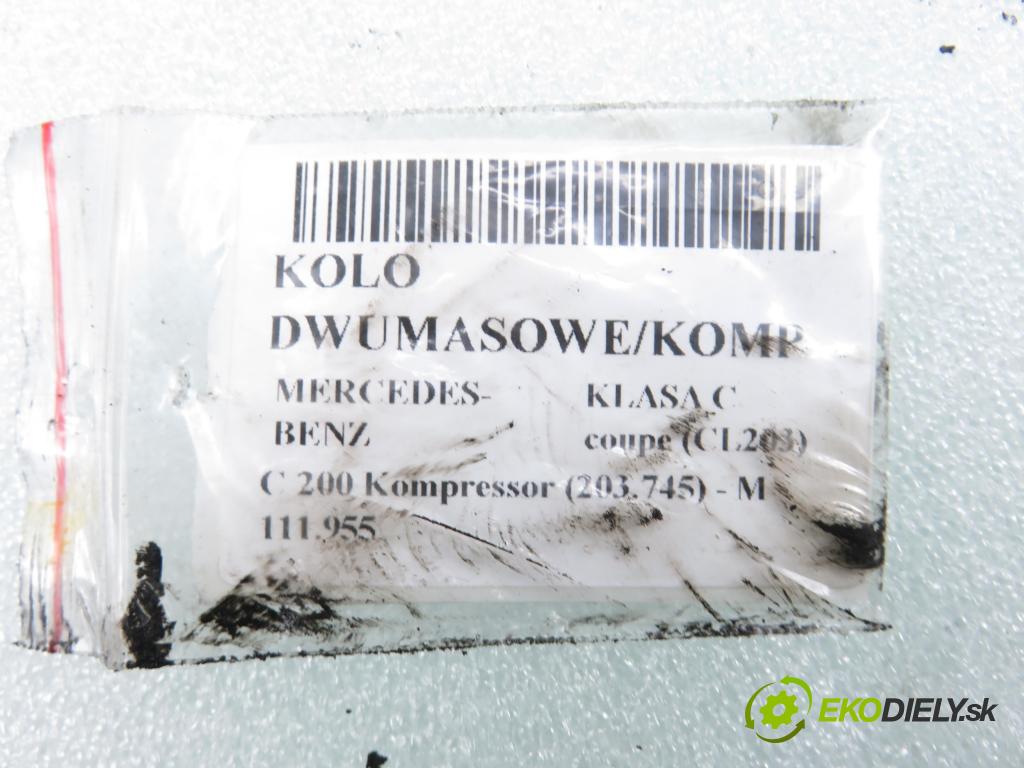 MERCEDES-BENZ KLASA C coupe (CL203) COUPE 2001 120,00 C 200 Kompressor (203.745) - M 111.955 1998,00 řemenice DUAL MASS / COMP A0002523311 ; A0002522805 ; A1110306405