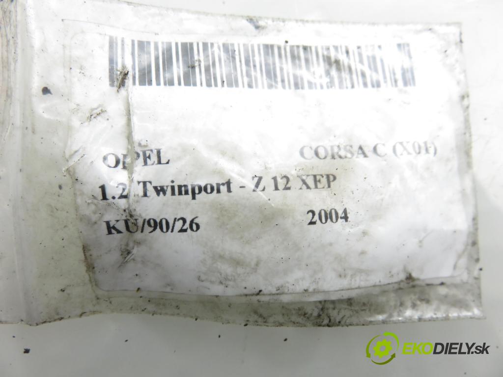 OPEL CORSA C (X01) HB 2004 59,00 1.2 16V Twinport 80 - Z 12 XEP 1229,00 škrtíci klapka 24420536 ; 0280750133 (Škrticí klapka)