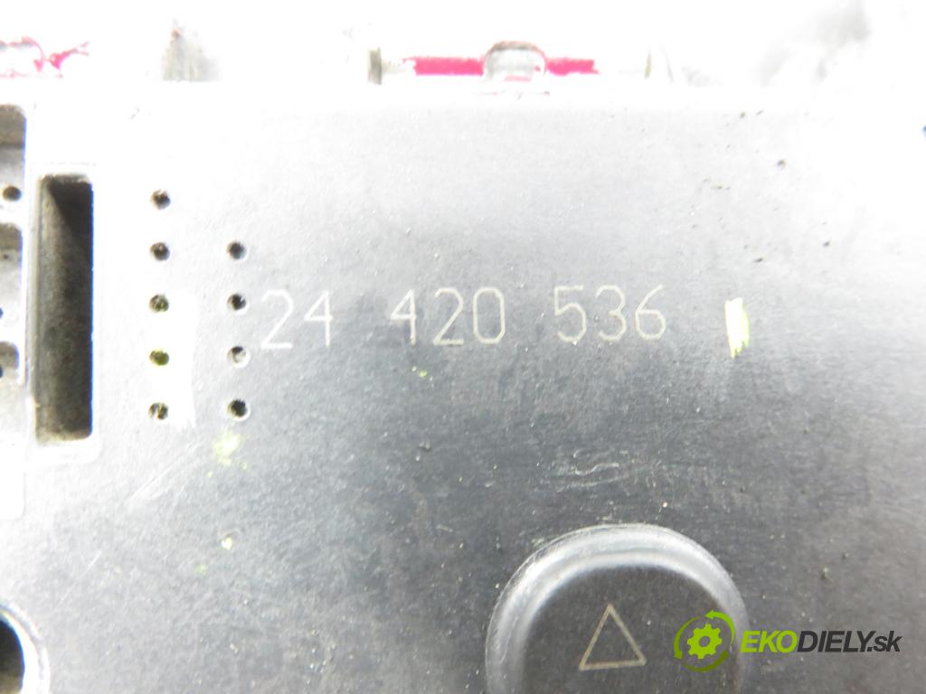 OPEL CORSA C (X01) HB 2004 59,00 1.2 16V Twinport 80 - Z 12 XEP 1229,00 škrtíci klapka 24420536 ; 0280750133 (Škrticí klapka)