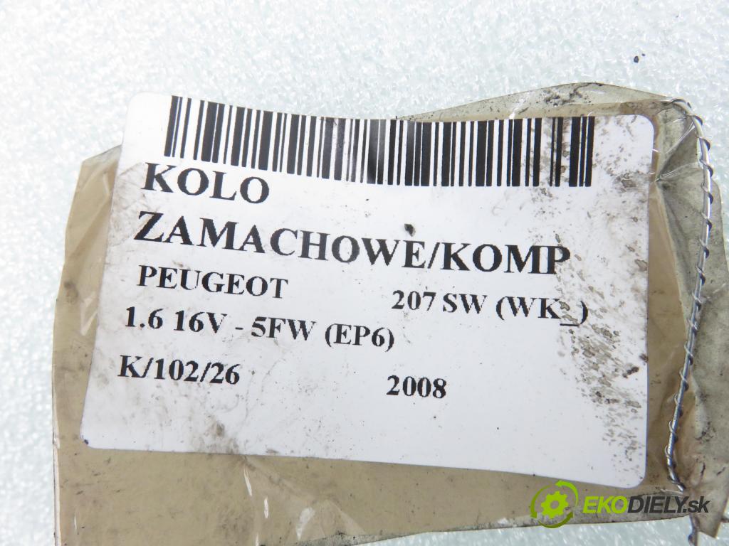 PEUGEOT 207 SW (WK_) KOMBI 2008 88,00 1.6 16V - 5FW (EP6) 1598,00 řemenice zotrvačník: ADP153028