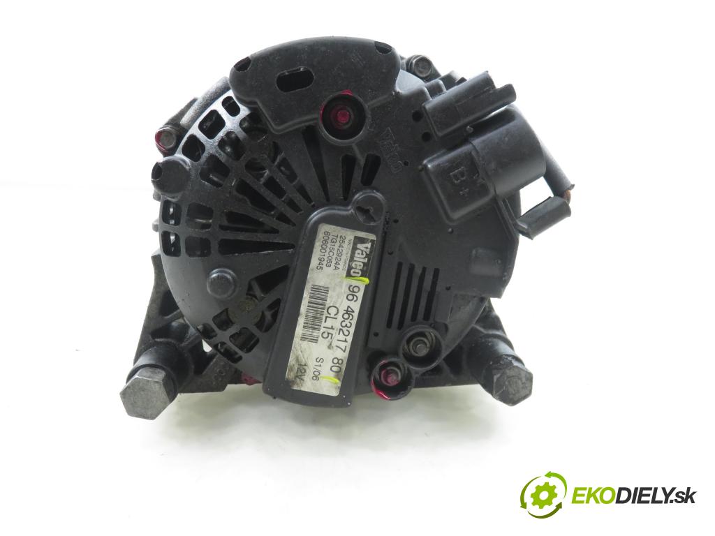 PEUGEOT 206 liftback (2A/C) HB 2005 51,00 1.4 HDi - 8HX (DV4TD) 1398,00 Alternátor 9646321780 (Alternátor)