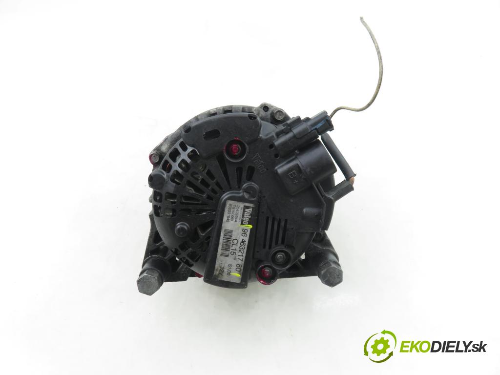 PEUGEOT 206 liftback (2A/C) HB 2005 51,00 1.4 HDi - 8HX (DV4TD) 1398,00 Alternátor 9646321780 (Alternátor)