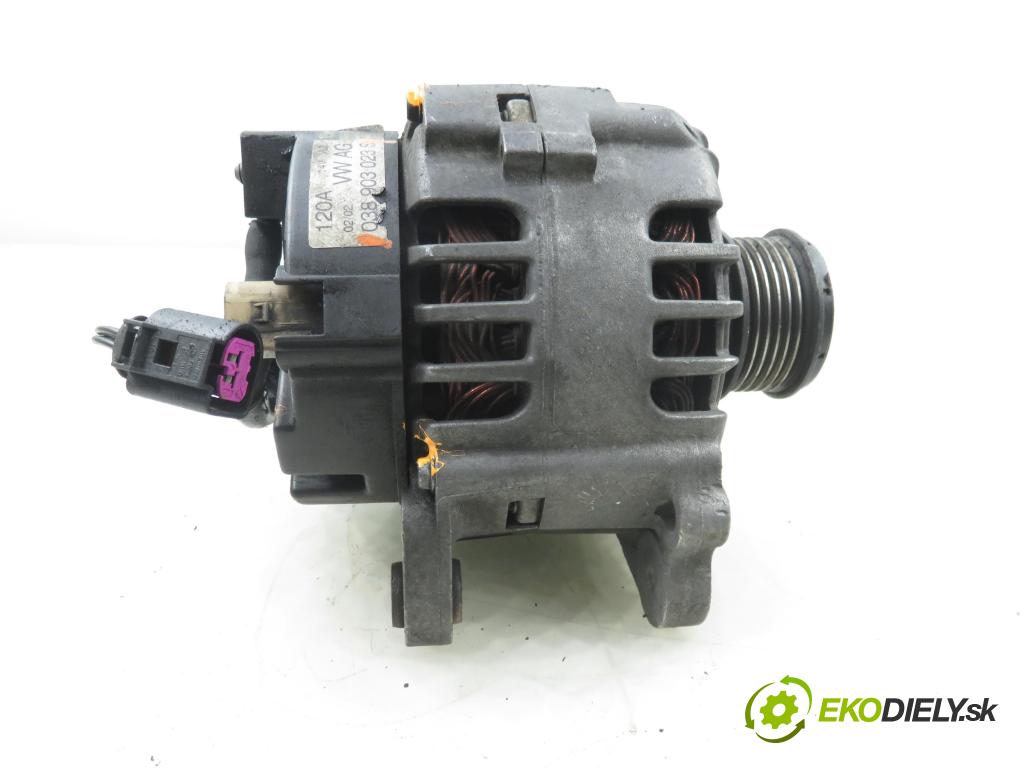 SKODA OCTAVIA I Combi (1U5) KOMBI 2003 66,00 1.9 TDI 90 - ALH 1896,00 Alternátor 038903023S (Alternátor)