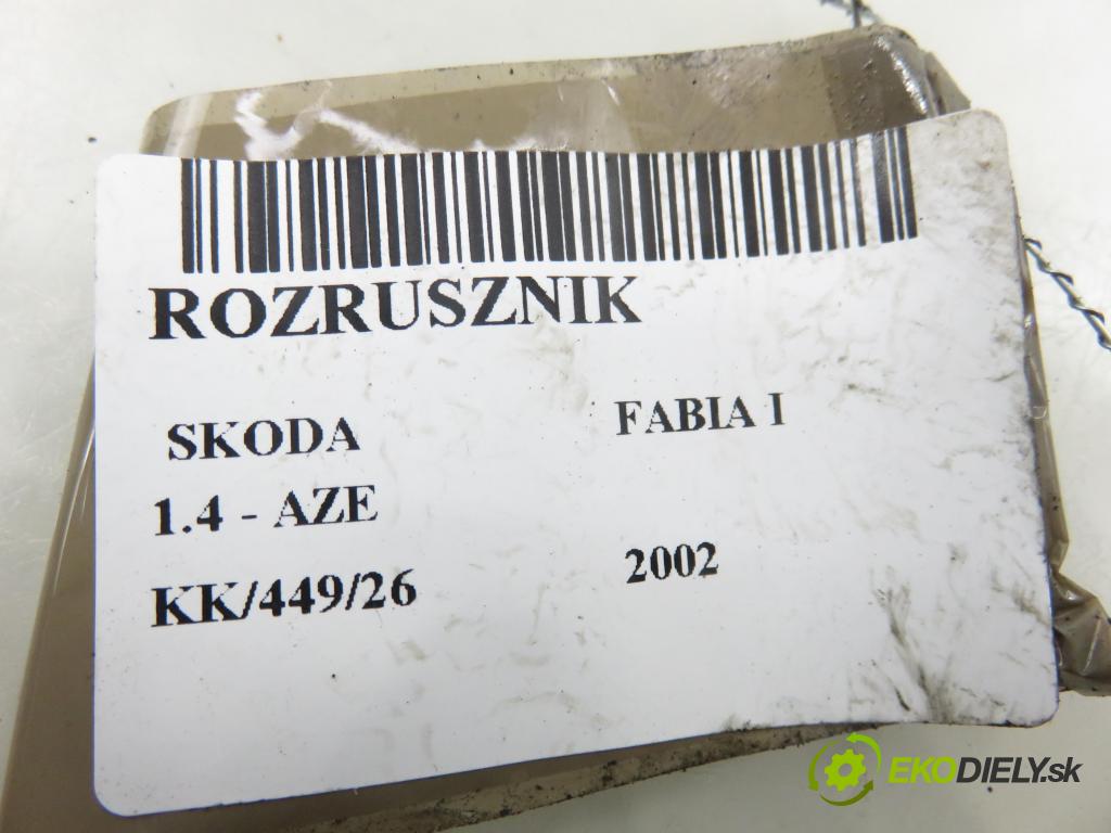SKODA FABIA I (6Y2) HB 2002 44,00 1.4 MPi 60 - AZE 1397,00 startér 443115141331 (Startér)