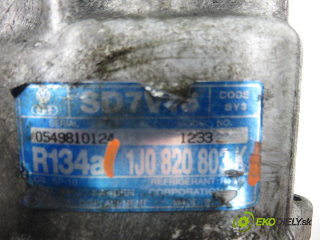 SKODA OCTAVIA I Combi (1U5) KOMBI 2003 66,00 1.9 TDI 90 - ALH 1896,00 KOMPRESOR: klimatizace 1J0820803K (Kompresor klimatizace)