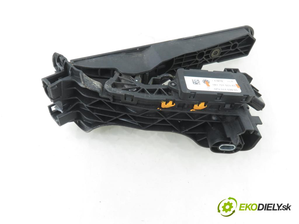 SEAT LEON (1P1) HB 2008 75,00 1.6 - BSE 1595,00 potenciometr plynového pedálu 1K1721503AS (Potenciometr plynového pedálu)