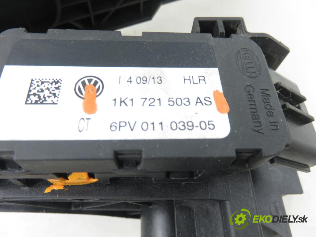 SEAT LEON (1P1) HB 2008 75,00 1.6 - BSE 1595,00 Potenciometer plynu 1K1721503AS (Potenciometer plynového pedálu)