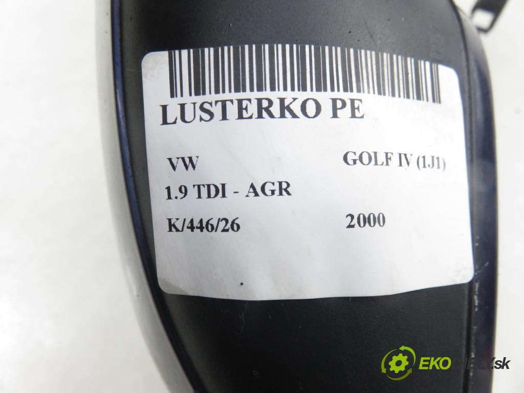 VW GOLF IV (1J1) HB 2000 66,00 1.9 TDI - AGR 1896,00 Spätné zrkadlo