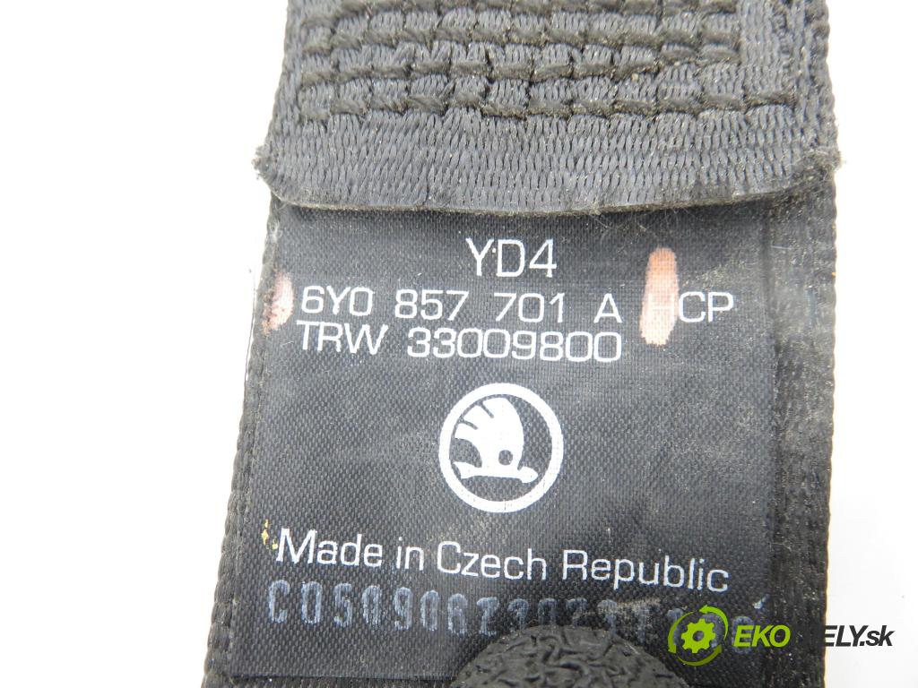 SKODA FABIA I (6Y2) HB 2002 44,00 1.4 MPi 60 - AZE 1397,00 držák BEZPEČNOST LP 6Y0857701A