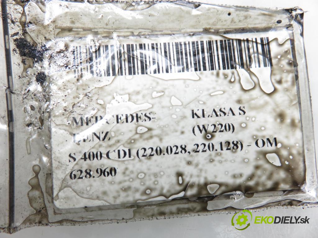 MERCEDES-BENZ KLASA S (W220) SEDAN 2003 191,00 S 400 CDI V8 260 - OM 628.960 3996,00 kryt Ventilů 6280160005