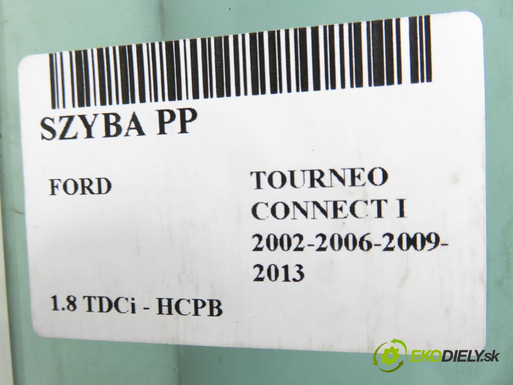FORD TOURNEO CONNECT KOMBIVAN 2003 66,00 1.8 TDCi - HCPB 1753,00 Okno PP 