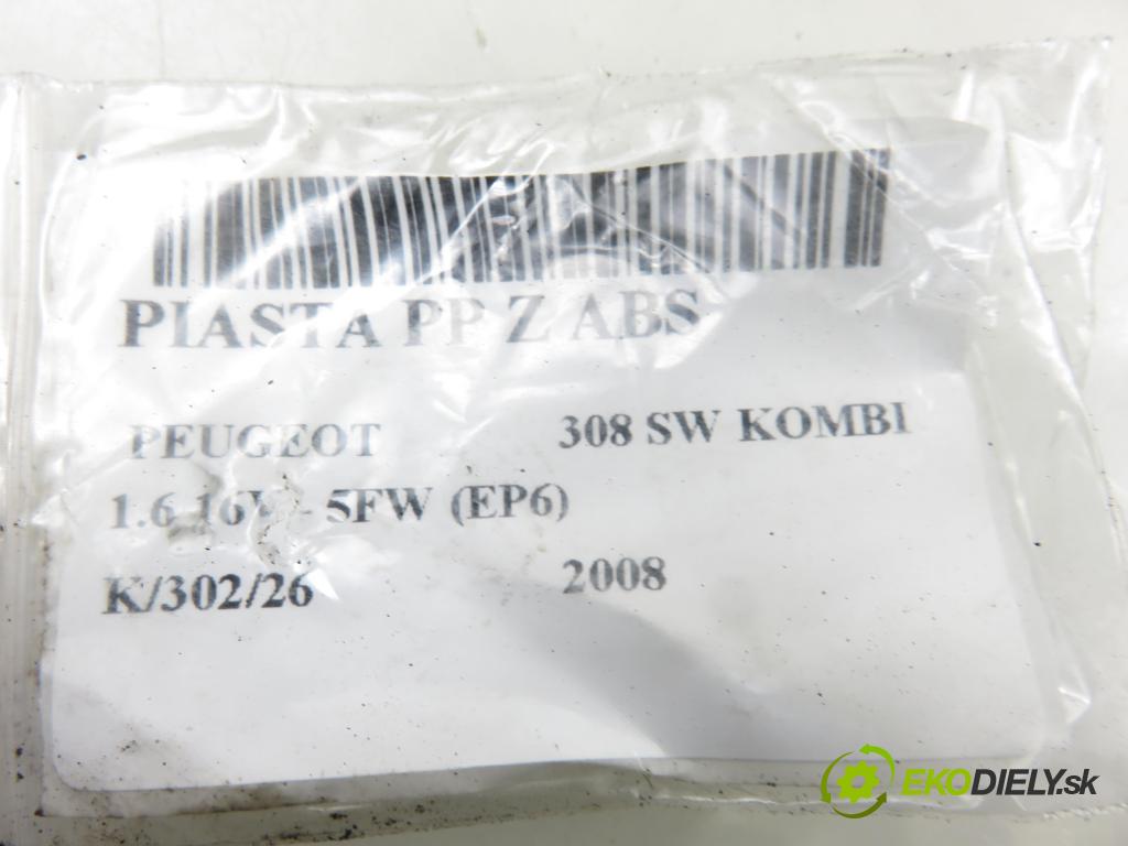 PEUGEOT 308 SW KOMBI 2008 88,00 1.6 16V - 5FW (EP6) 1598,00 náboj PP ABS