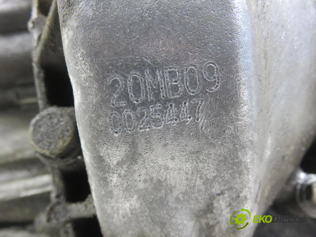 LANCIA PHEDRA (179_) MINIVAN 2003 94,00 2.2 JTD (179AXC1A) - 4HW (DW12ATED4) 2179,00 převodovka MANUALNA 20MB09