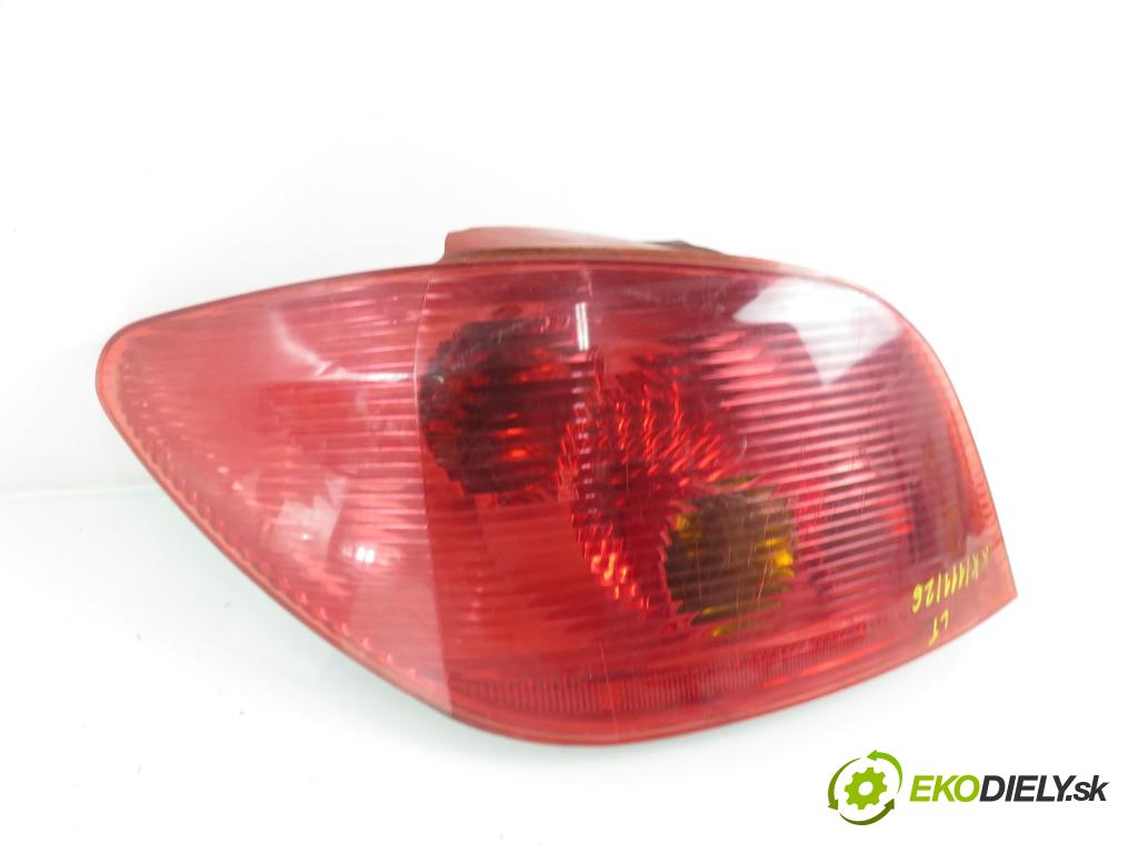 PEUGEOT 307 (3A/C) HB 2003 80,00 1.6 16V - NFU (TU5JP4) 1587,00 Svetlo ľavé zadné