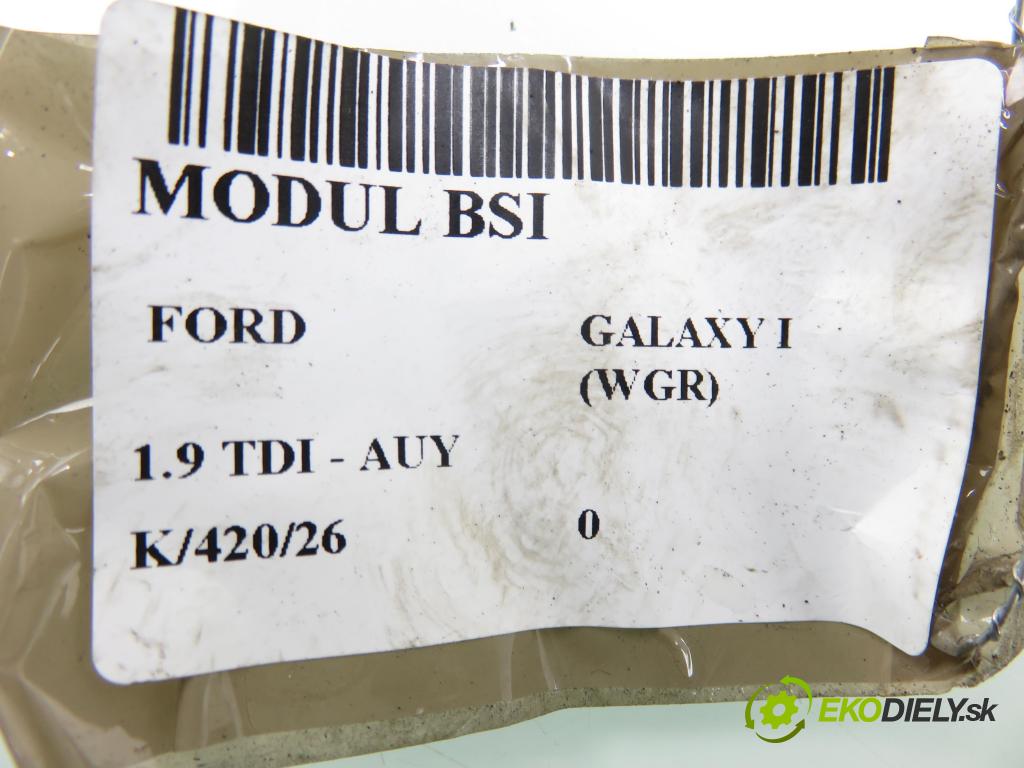 FORD GALAXY (WGR) VAN 2002 85,00 1.9 TDI PD 115 - AUY 1896,00 MODUL BSI S120042300A ; 7M3962258AD