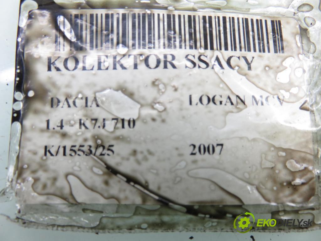 DACIA LOGAN MCV (KS_) KOMBI 2007 55,00 1.4 - K7J 710 1390,00 potrubí 8200647806