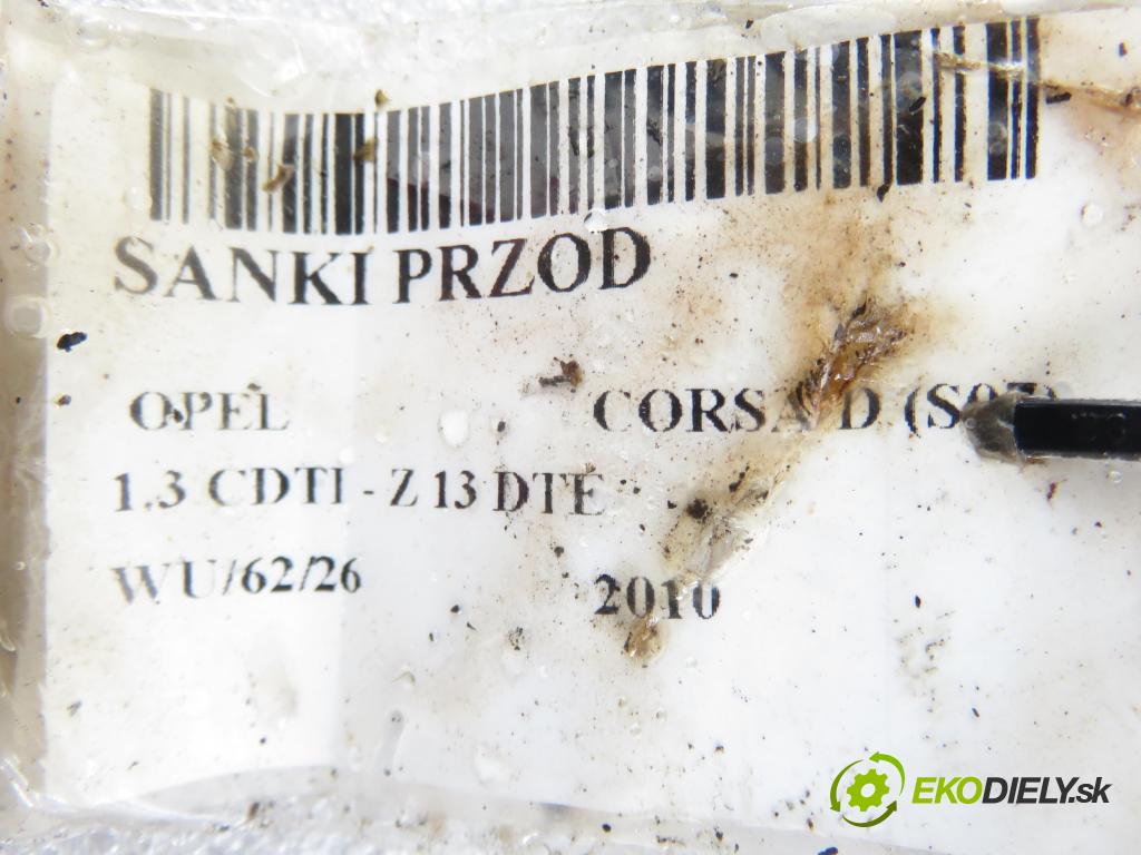 OPEL CORSA D (S07) HB 2010 70,00 1.3 CDTI - Z 13 DTE 1248,00 PŘEDNÍ: