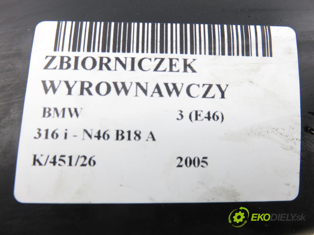 BMW 3 (E46) SEDAN 2005 85,00 316 i - N46 B18 A 1796,00 Nádržka KOMPENZAČNÉ: 1436250