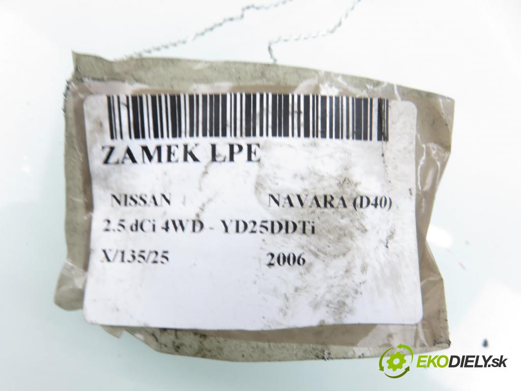 NISSAN NP300 NAVARA (D40) PICK-UP 2006 126,00 2.5 dCi 171 2488,00 zámok 27206A