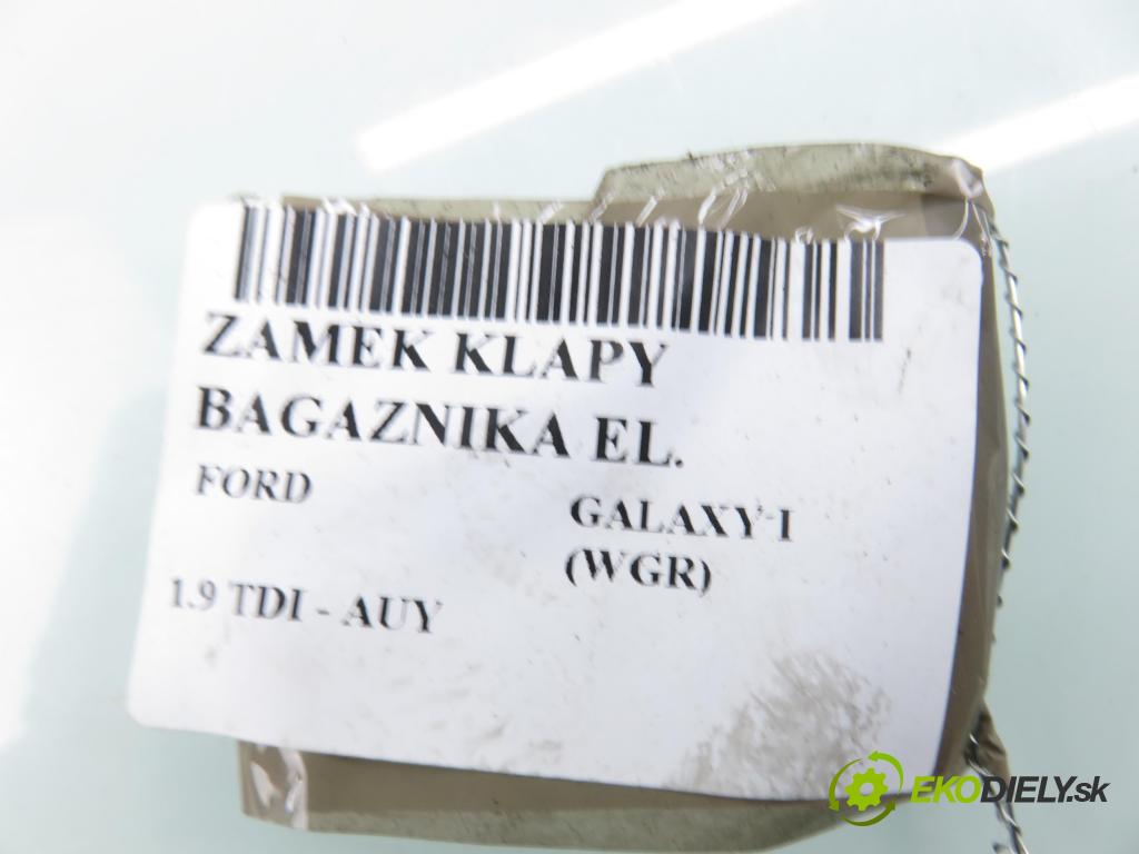 FORD GALAXY (WGR) VAN 2002 85,00 1.9 TDI PD 115 - AUY 1896,00 zámok dverí kufor EL. YM21431C50DG