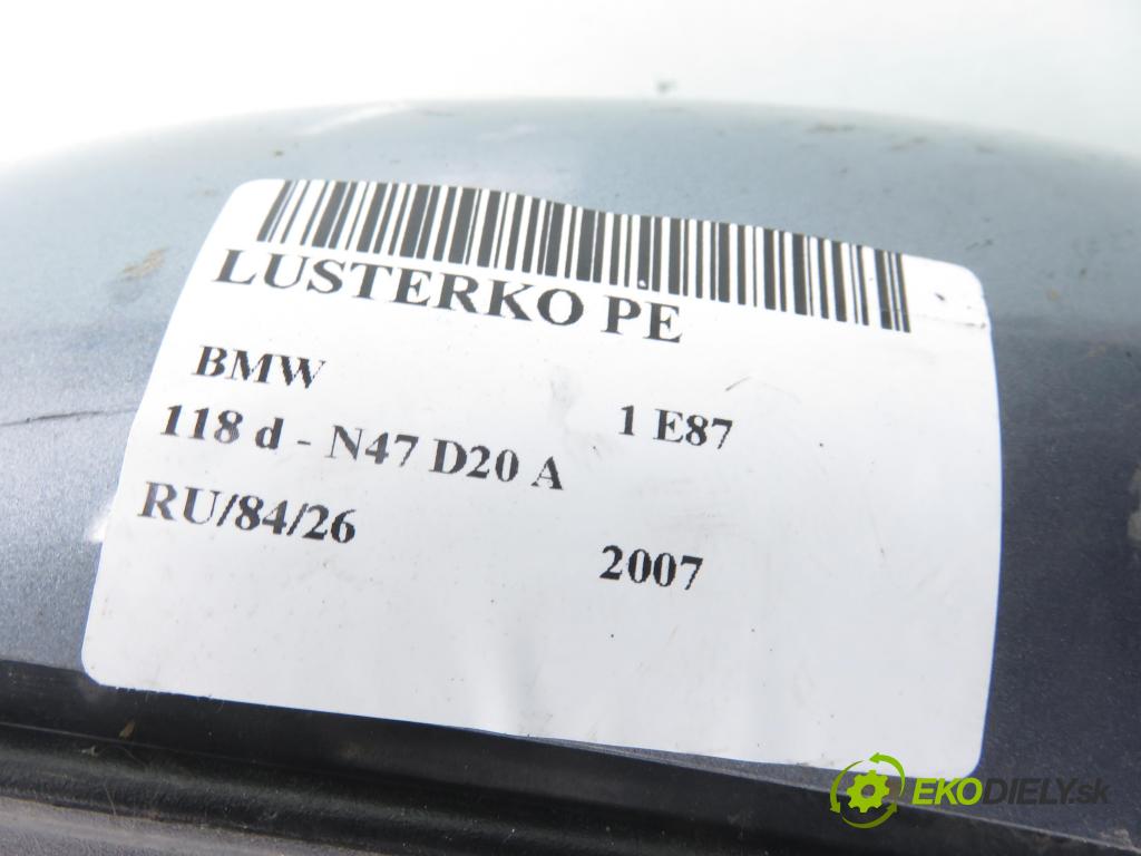 BMW 1 (E87) HB 2007 0,00 118 d - N47 D20 A 1995,00 Spätné zrkadlo