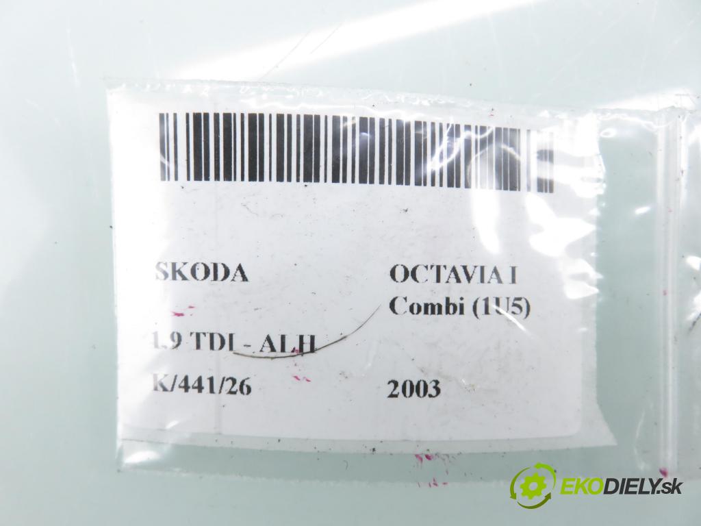 SKODA OCTAVIA I Combi (1U5) KOMBI 2003 66,00 1.9 TDI 90 - ALH 1896,00 měnič XENONOVA: 1307329069 ; 1U0941651