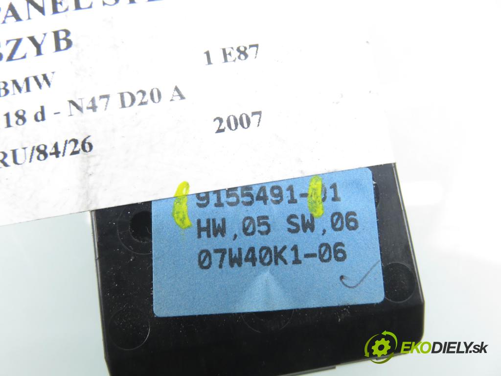 BMW 1 (E87) HB 2007 0,00 118 d - N47 D20 A 1995,00 Panel ovládania okien 9155491