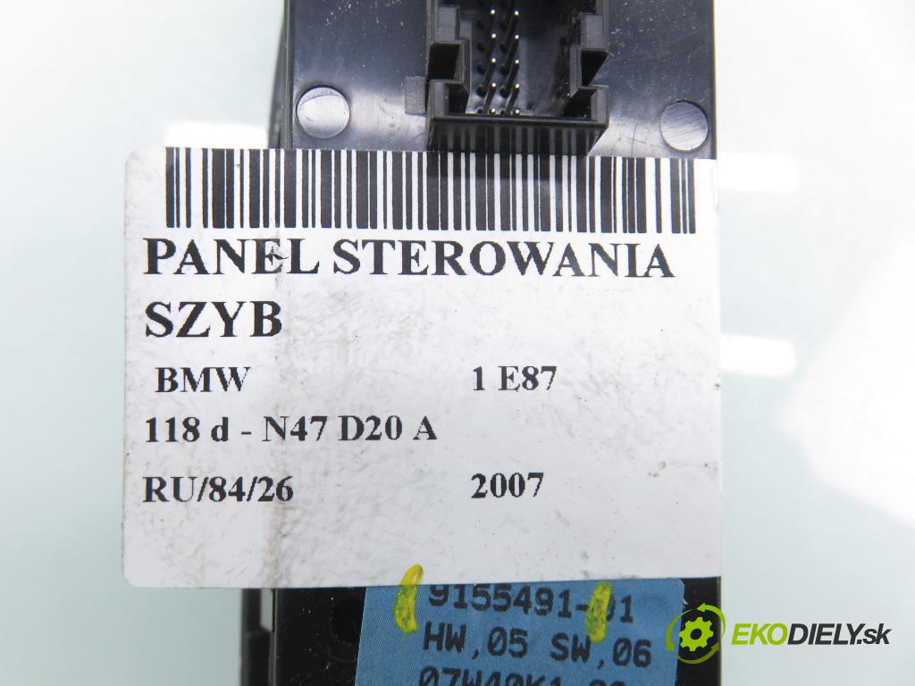 BMW 1 (E87) HB 2007 0,00 118 d - N47 D20 A 1995,00 Panel ovládania okien 9155491