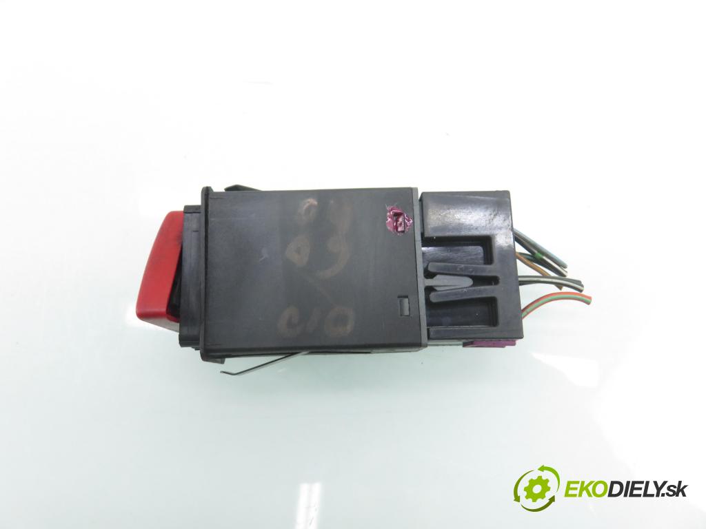 SKODA OCTAVIA I Combi (1U5) KOMBI 2003 66,00 1.9 TDI 90 - ALH 1896,00 prepínač výstražných (núdzových) 1U0953235E