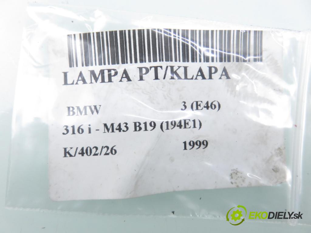 BMW 3 (E46) SEDAN 1999 77,00 316 i 105 - M43 B19 (194E1) 1895,00 Svetlo pravé zadné kufor 8364924