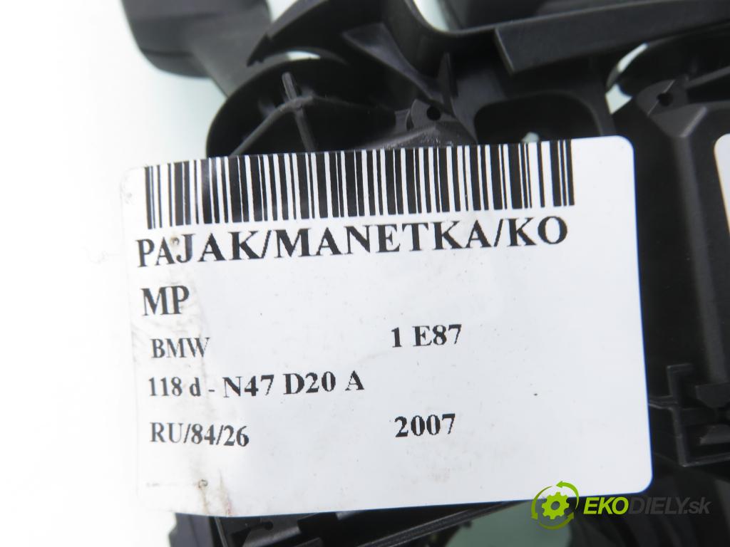 BMW 1 (E87) HB 2007 0,00 118 d - N47 D20 A 1995,00 páčka/prepínač 9123043 ; 6989557