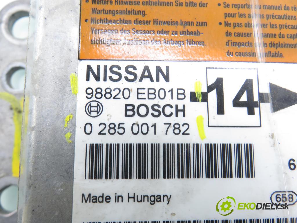 NISSAN NP300 NAVARA (D40) PICK-UP 2006 126,00 2.5 dCi 171 2488,00 MODUL air BAG 98820EB01B ; 0285001782